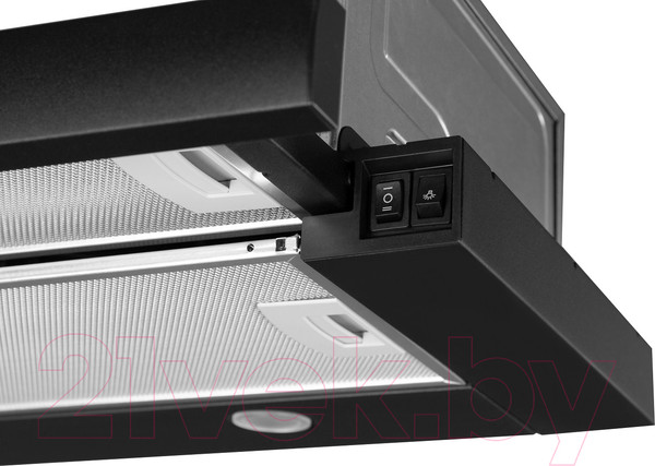 Изображение товара Вытяжка телескопическая Konigin Pixel Out 60 (черный)