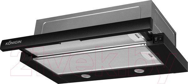 Изображение товара Вытяжка телескопическая Konigin Pixel Out 60 (черный)