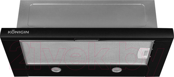 Изображение товара Вытяжка телескопическая Konigin Pixel Out 60 (черный)