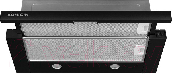 Изображение товара Вытяжка телескопическая Konigin Pixel Out 60 (черный)