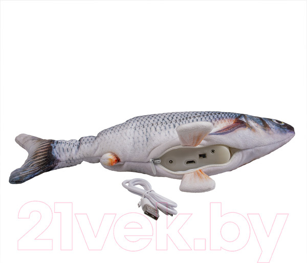 Изображение товара Игрушка для кошек Duvo Plus Танцующая рыбка / 12843/DV