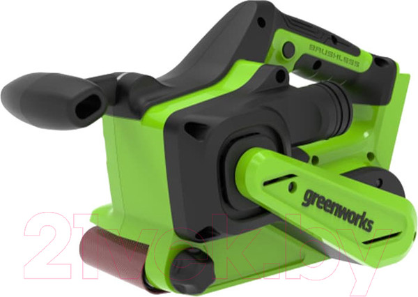 Изображение товара Ленточная шлифовальная машина Greenworks G24BS бесщеточная 24V / 3100607 (без АКБ и ЗУ)