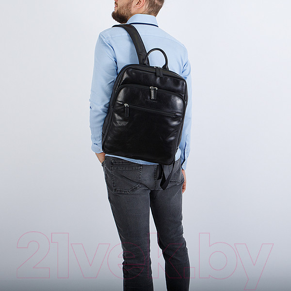 Изображение товара Рюкзак Francesco Molinary 513-13079-3-014BLK (черный)