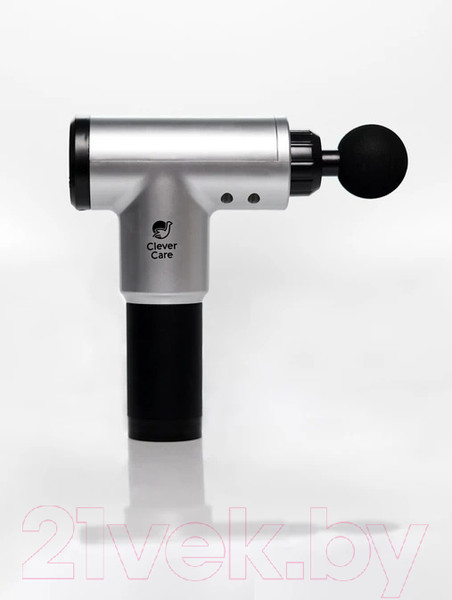 Изображение товара Массажный пистолет CleverCare JF-GUN04 (серебристый)