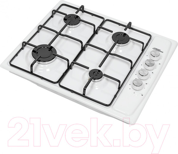 Изображение товара Газовая варочная панель Grand & Germes HEG-60WH-CX