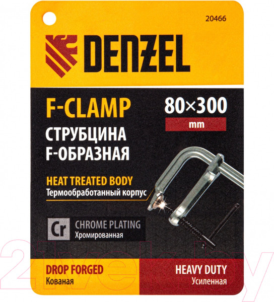 Изображение товара Струбцина Denzel 20466