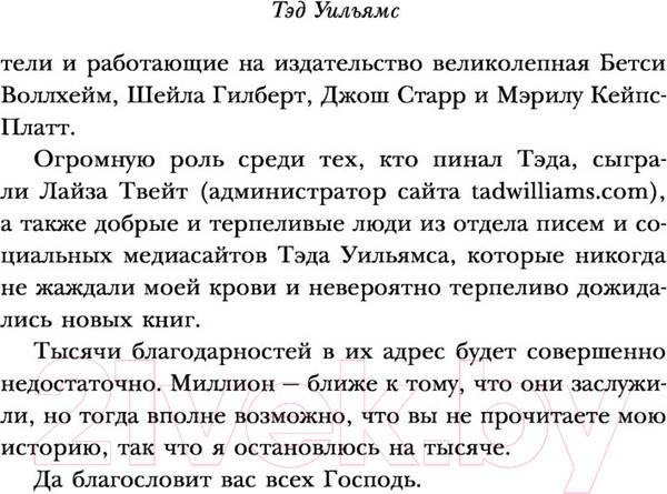 Изображение товара Книга Эксмо Братья ветра. Легенды Светлого Арда 5 (Уильямс Т.)