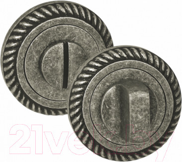 Изображение товара Фиксатор дверной защелки Palidore OL4 AS (античное серебро)