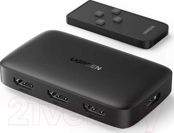 Изображение товара Переключатель портов Ugreen CM332 / 80125