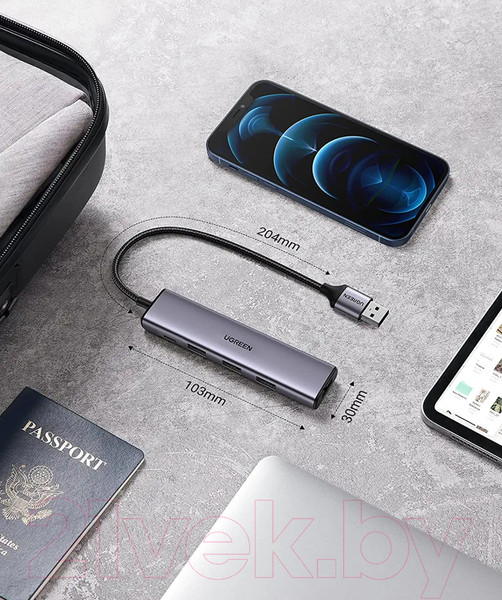 Изображение товара USB-хаб Ugreen CM473 / 20805