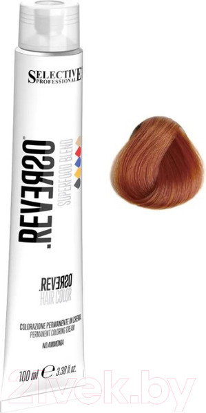 Изображение товара Крем-краска для волос Selective Professional Reverso Superfood 8.4 / 89084 (100мл, светлый блондин медный)