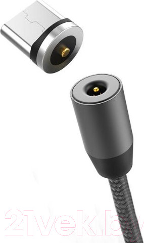 Изображение товара Кабель Denmen D09V Micro (1м, черный)