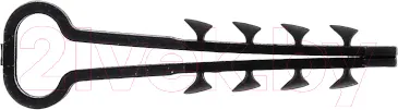 Изображение товара Дюбель-хомут EKF PROxima / plc-cd-6x12b (50шт, черный)