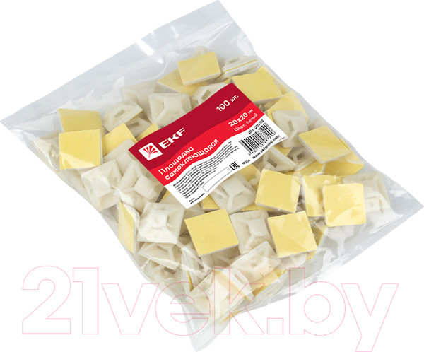 Изображение товара Площадка самоклеющаяся EKF Plc-20x20 (100шт)