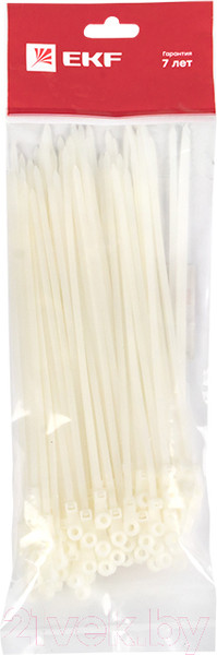 Изображение товара Стяжка для кабеля EKF plc-c-o-3.6x200 (100in)