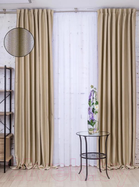 Изображение товара Штора Модный текстиль 112MT391002 (250x200, льняной)