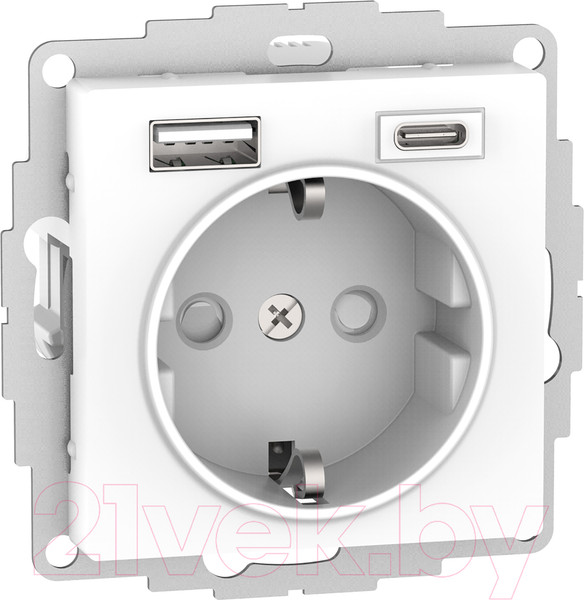 Изображение товара Розетка Systeme (Schneider) Electric AtlasDesign ATN000132