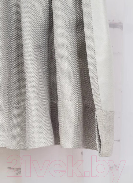 Изображение товара Комплект штор Модный текстиль 112MT222627 (260x200, 2шт, светло-серый)