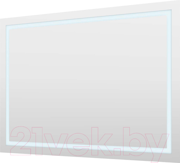 Изображение товара Зеркало Пекам Astra 1 120x80 / astra1-120x80dpcl (с сенсором на взмах руки, часами и подогревом)