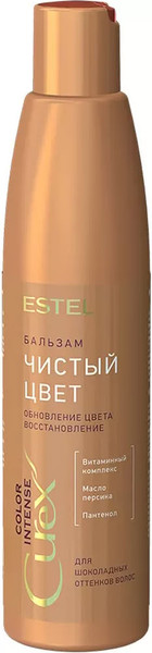 Оттеночный бальзам для волос Estel Сurex Color Intense Чистый цвет для шоколадных оттенков (250мл) — фото 3