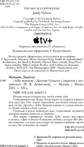 Изображение товара Книга Like Book Небо повсюду, твердая обложка (Нельсон Дженди)
