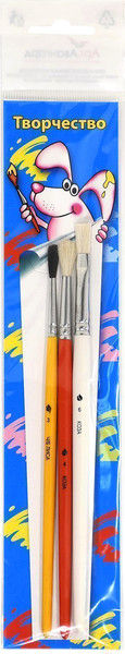 Изображение товара Набор кистей Художественные материалы Творчество С-6903 (3шт)