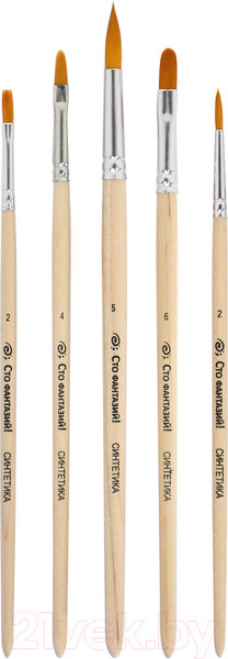 Изображение товара Набор кистей Художественные материалы Мастер-1 Дымка C-6958 (5шт)