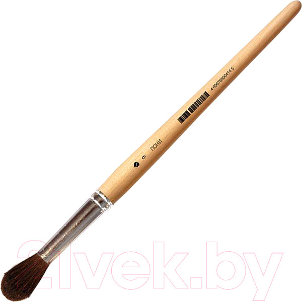 Изображение товара Кисть для рисования Художественные материалы Пони №9 С-5509 (круглая)