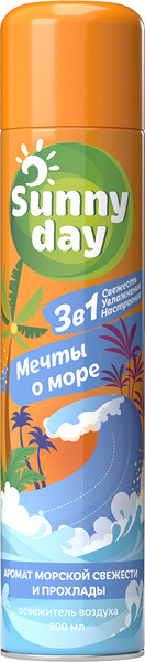 Изображение товара Освежитель воздуха Sunny Day Мечты о море (300мл)