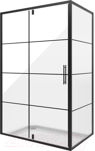Изображение товара Душевой уголок Niagara Nova NG-0220-08 Black 120x80