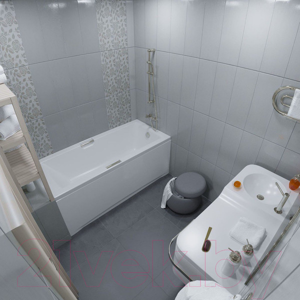 Изображение товара Ванна акриловая Triton Алекса 150x75 Стандарт Flat (с гидромассажем)