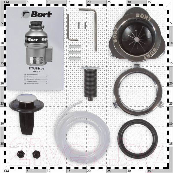 Изображение товара Измельчитель отходов Bort Titan Extra (93411812)