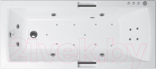 Изображение товара Ванна акриловая Triton Алекса 150x75 Люкс (с гидромассажем)