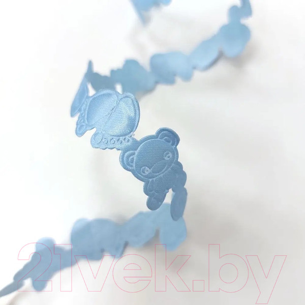 Изображение товара Тесьма декоративная No Brand Малыш / 2302-2А (3м, голубой)