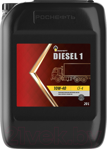 Изображение товара Моторное масло Роснефть Diesel 1 10W40 (20л)