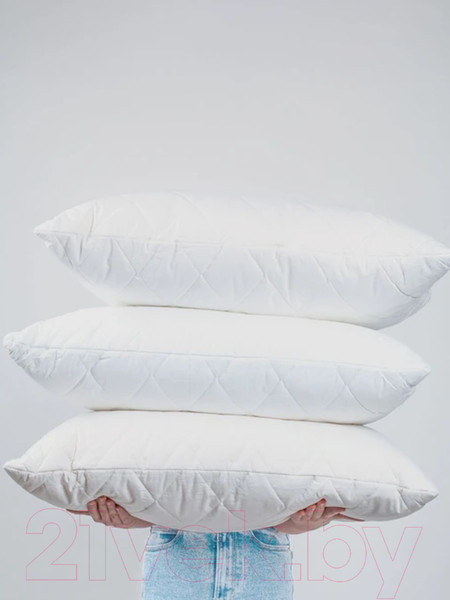 Изображение товара Подушка для сна GoodNight Organic 50x70 / POLT50 (овечья шерсть/тик)