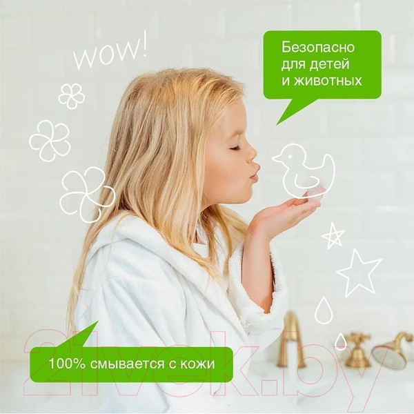 Изображение товара Мыло жидкое Synergetic Биоразлагаемое. Полевые цветы (5л)