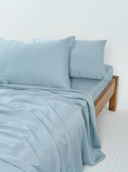 Изображение товара Комплект постельного белья GoodNight Essential Евро / 368211 (голубой)