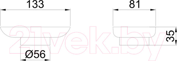 Изображение товара Мыльница Potato P203