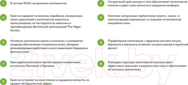 Изображение товара Крем для рук Synergetic Пачули и ароматный бергамот (380мл)