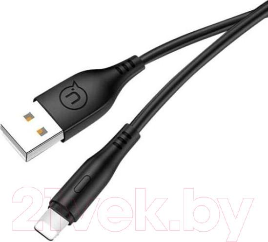 Изображение товара Кабель Usams Lightning / SJ266USB01 (1м, черный)