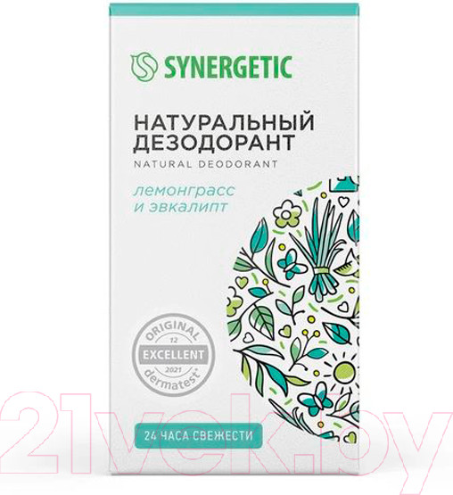 Изображение товара Дезодорант шариковый Synergetic Лемонграсс-эвкалипт (50мл)