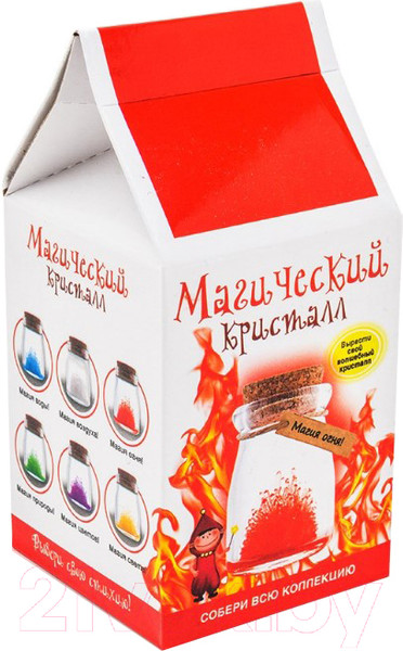 Изображение товара Набор для выращивания кристаллов Волшебный кристалл Магический кристалл Магия огня / m3