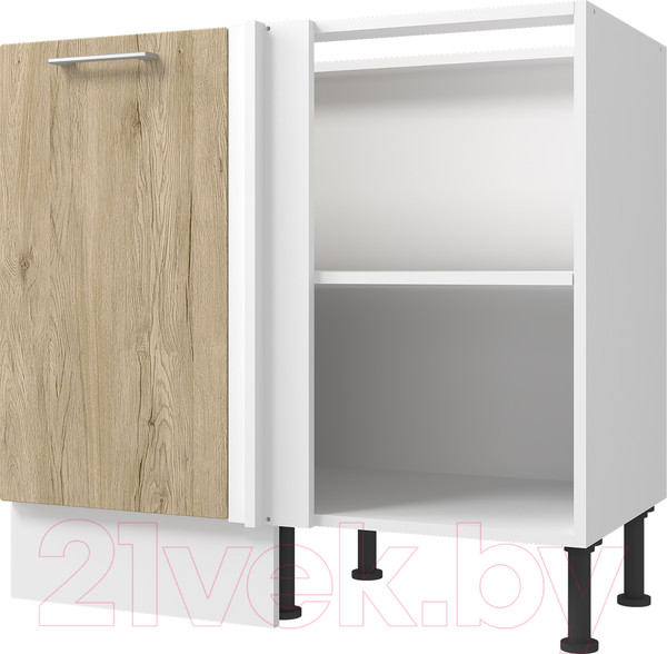 Изображение товара Шкаф под мойку Горизонт Мебель Оптима 40 угловой (рустик натуральный)