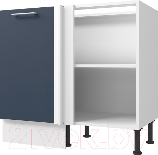 Изображение товара Шкаф под мойку Горизонт Мебель Оптима 40 угловой (холст сапфир)