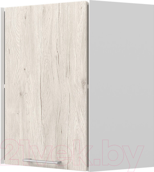 Изображение товара Шкаф навесной для кухни Горизонт Мебель Оптима 40 угловой (рустик серый)