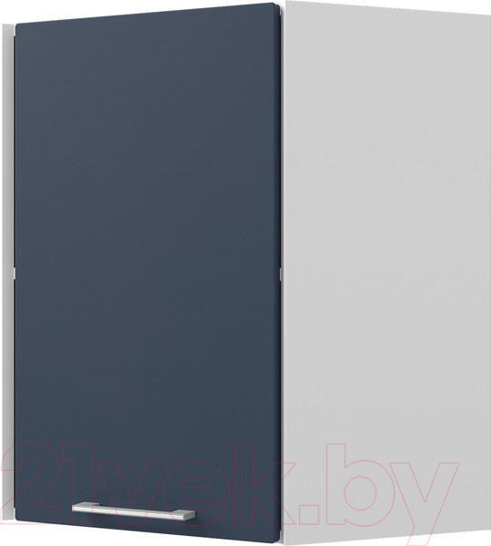 Изображение товара Шкаф навесной для кухни Горизонт Мебель Оптима 40 угловой (холст сапфир)
