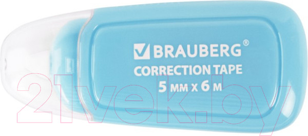 Изображение товара Корректор для текста Brauberg Compact Plus Pastel / 270551 (в ассортименте)