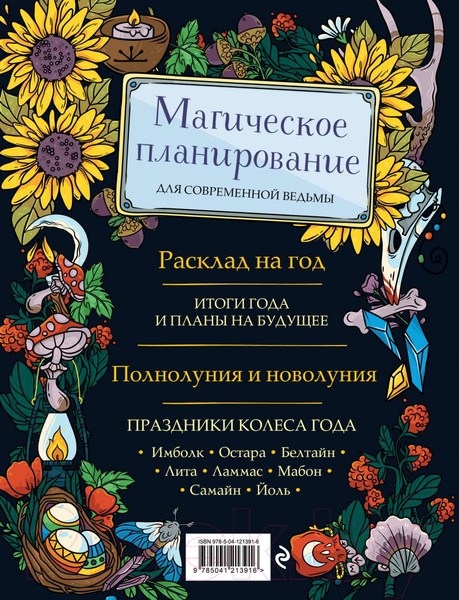 Изображение товара Книга Эксмо Witch Journal. Ведьмовские практики круглый год (Лопухина П., Зенин К.)