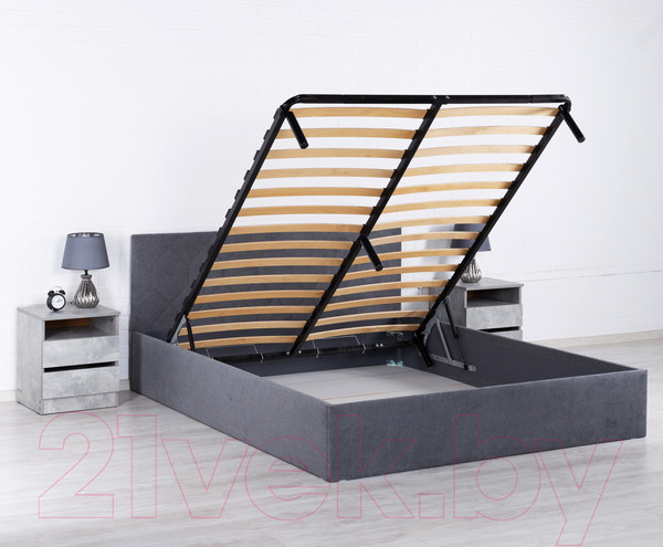 Изображение товара Односпальная кровать Natura Vera Техас с ПМ 90x200 (Maxx 977)